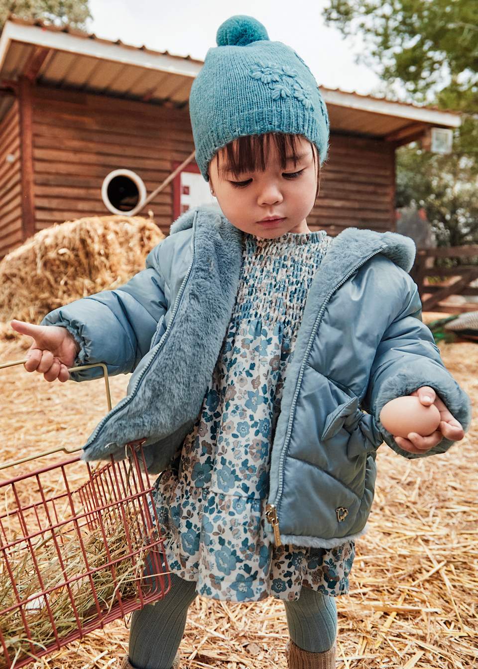 Winterjacke wendbar Baby