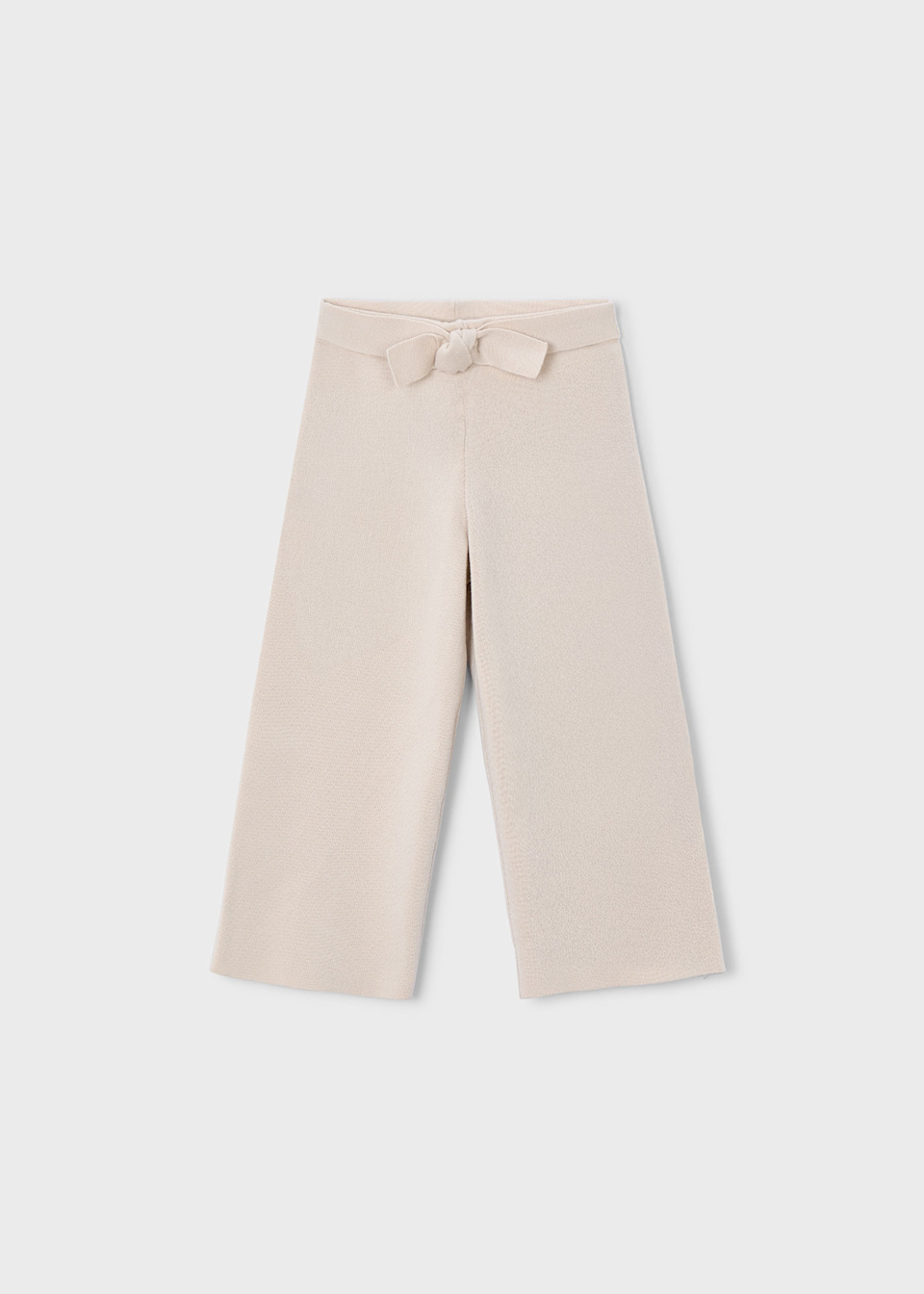 Girls knitted culotte trousers