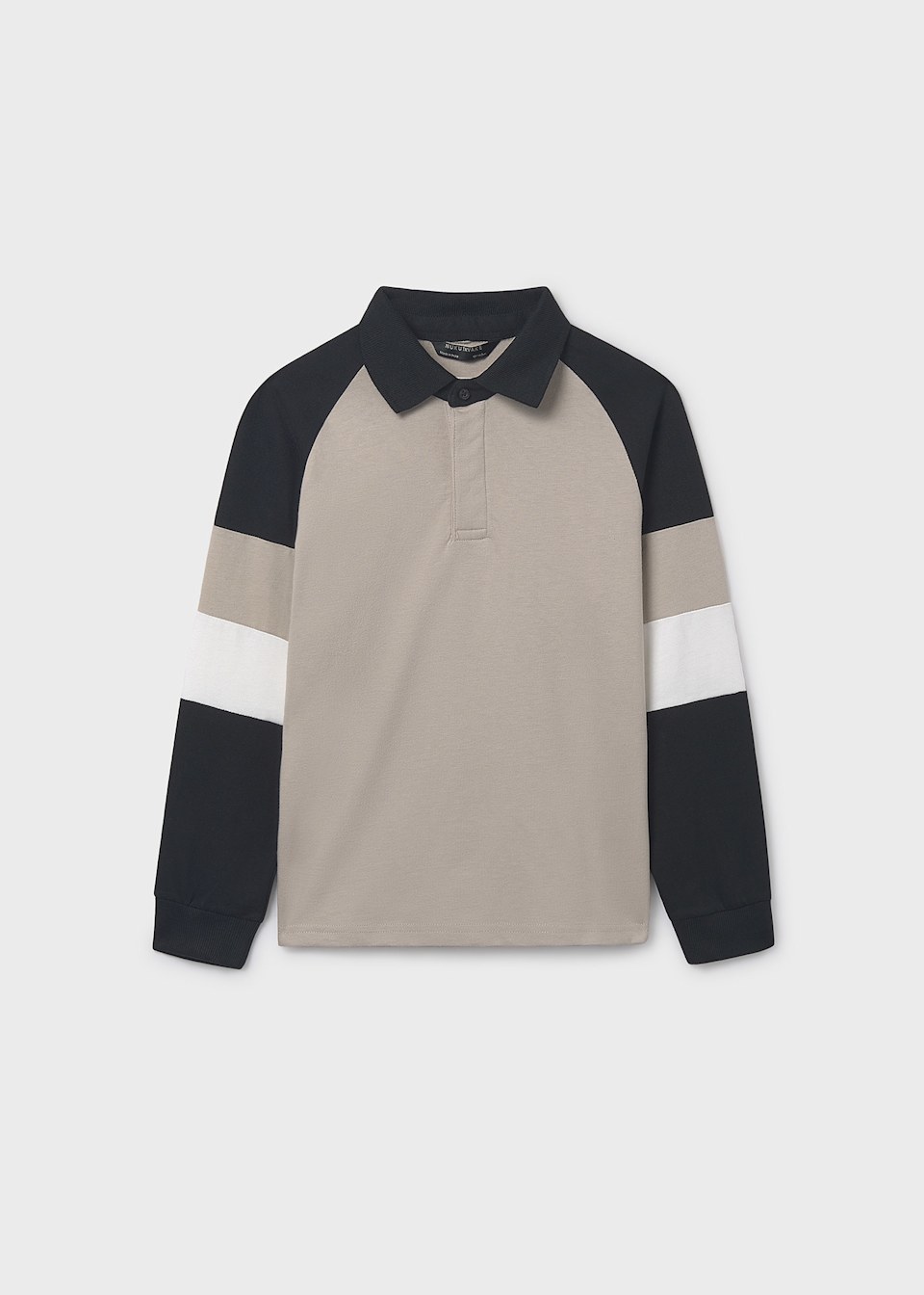 Boys banded polo shirt