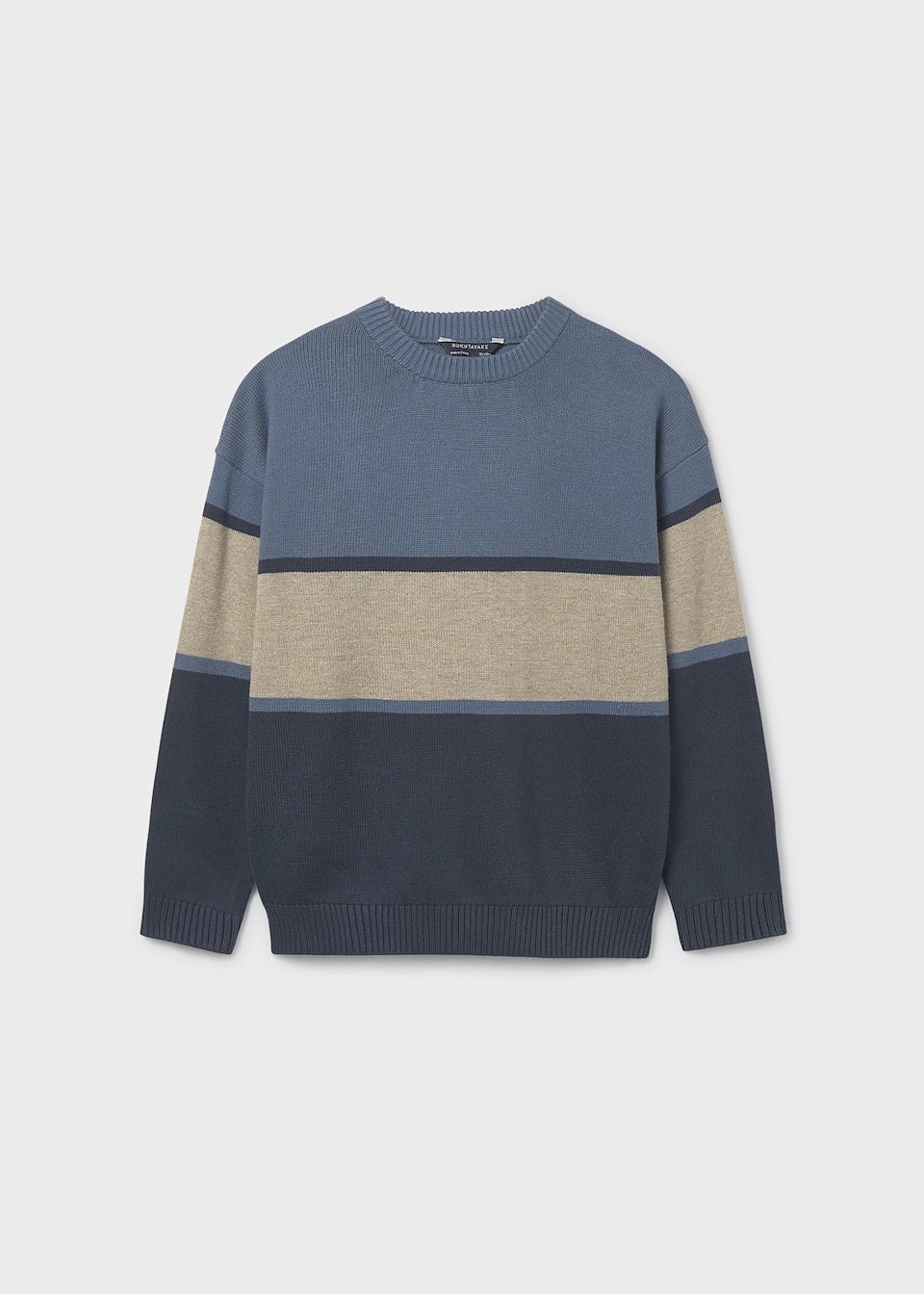 Boy Color Block Knit Sweater