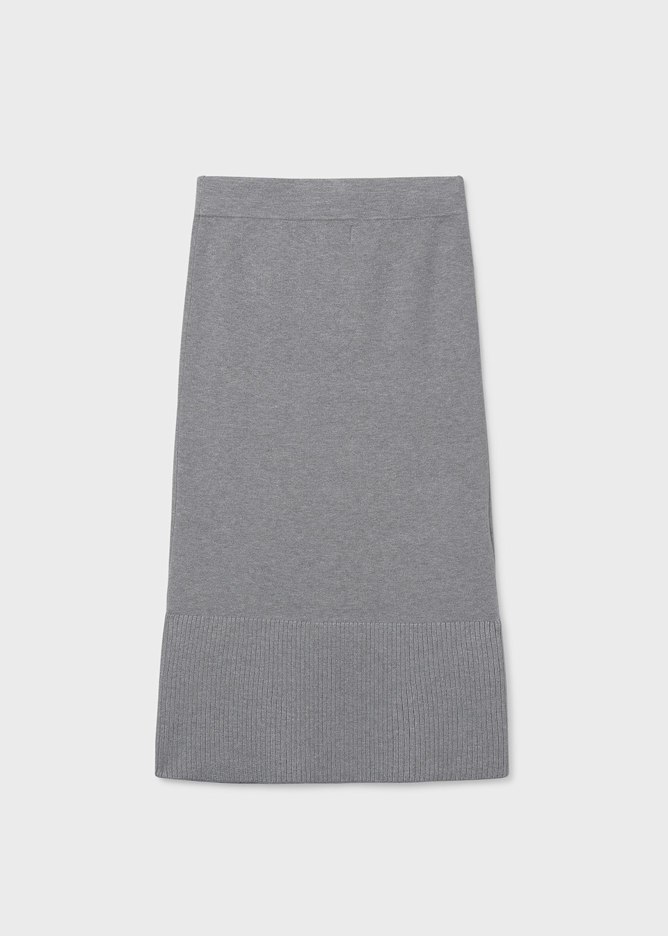 Girls midi knitted skirt