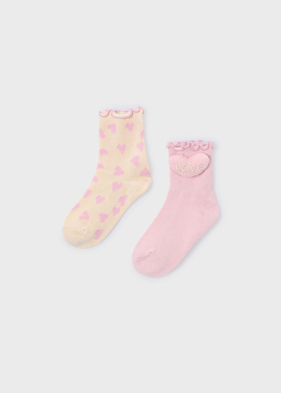 Set de 2 chaussettes fille
