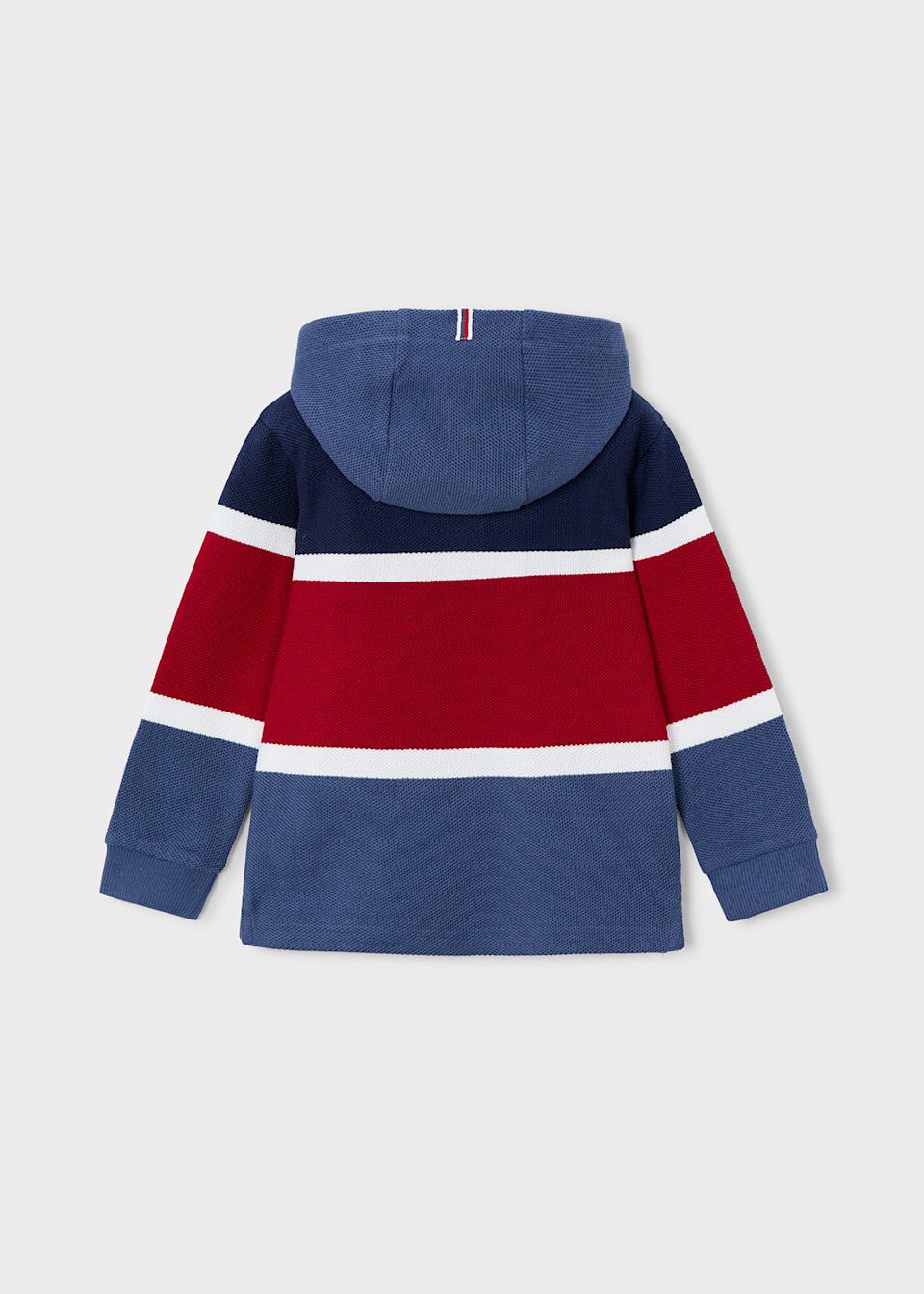 Kapuzen Poloshirt strukturiert Jungen