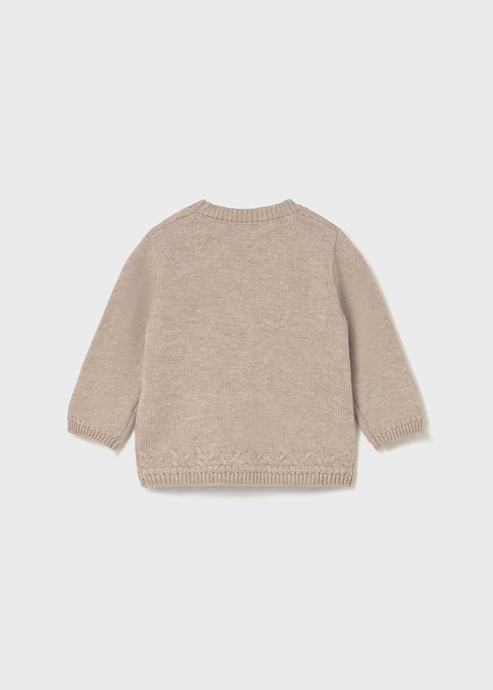 Newborn knitted cardigan