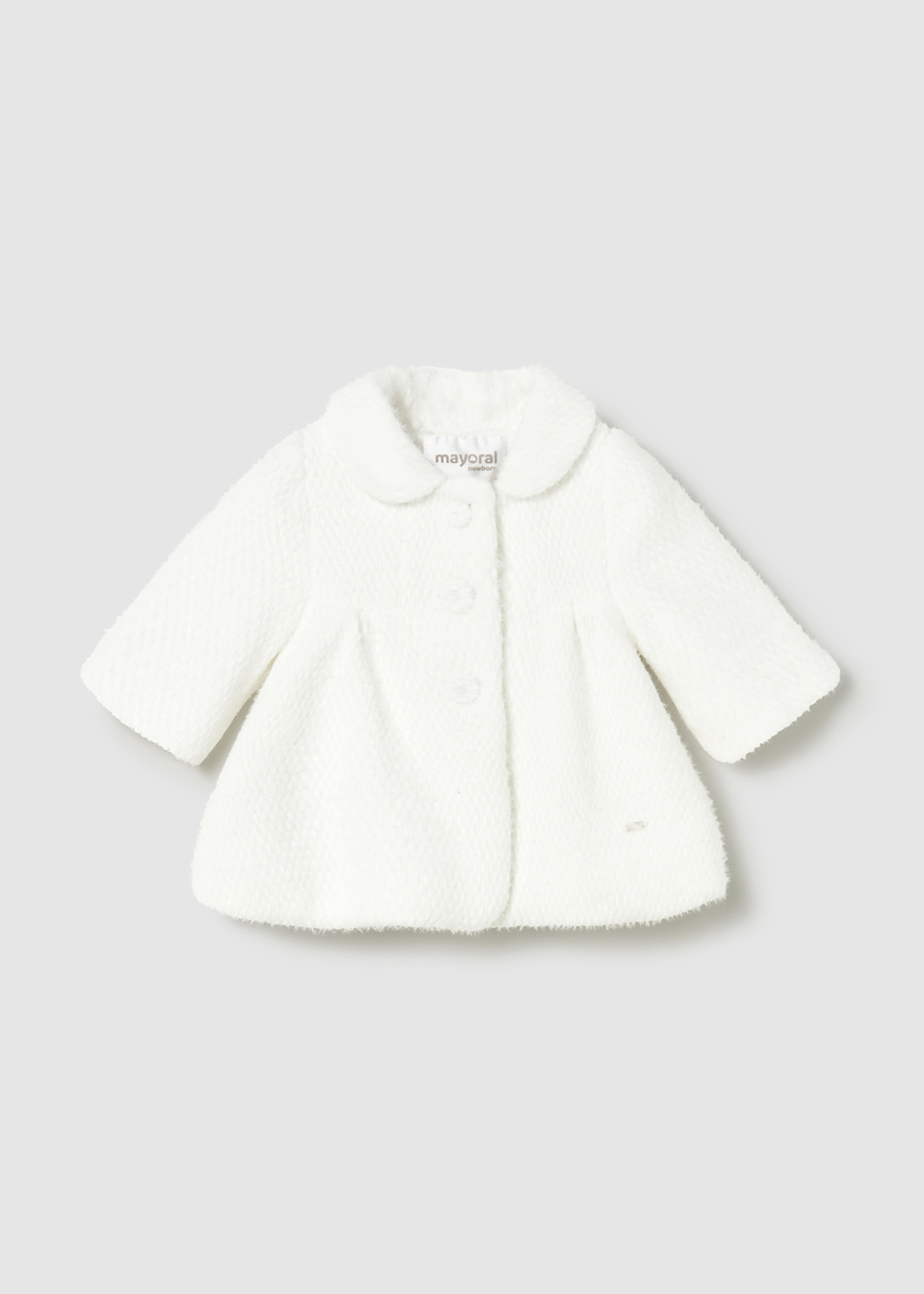 Newborn fluffy coat