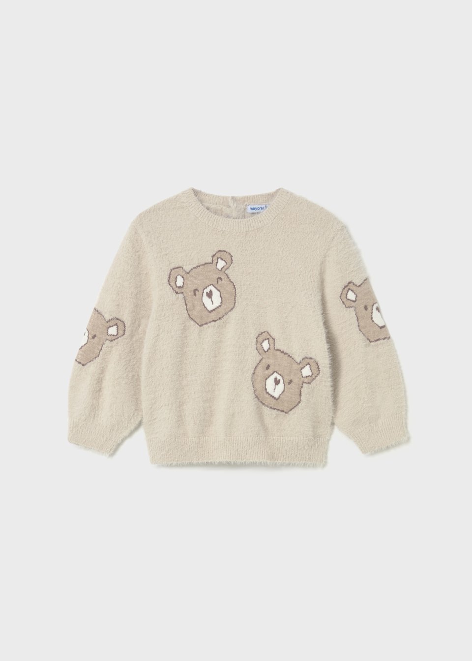 Baby teddy bear jumper