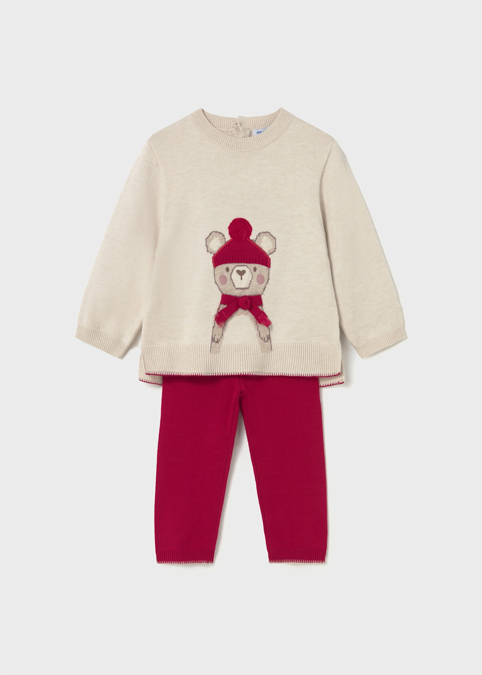 Baby jumper and trouser set