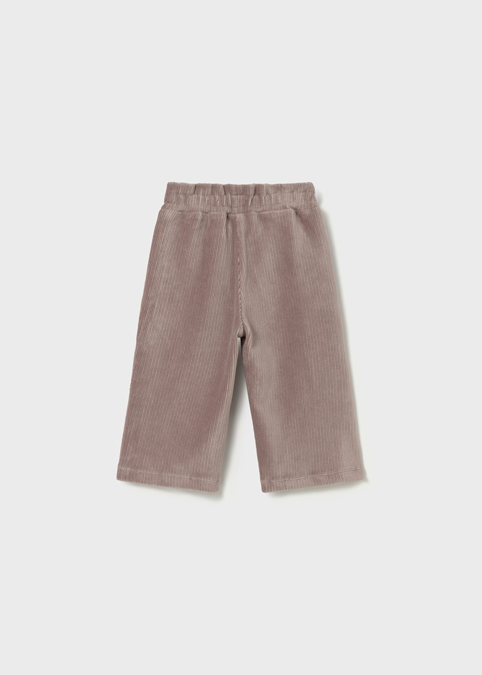 Baby corduroy knitted trousers