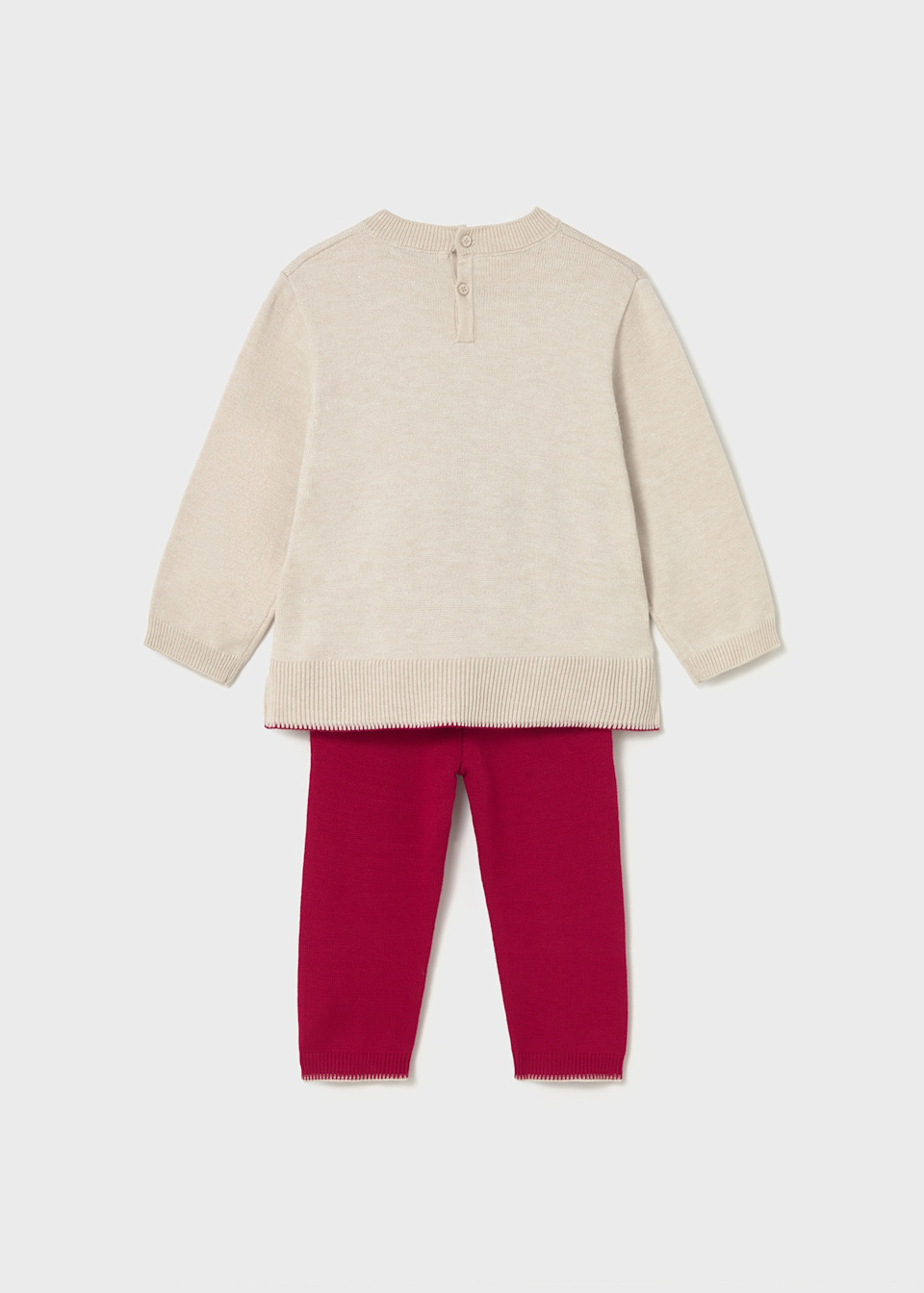 Baby jumper and trouser set