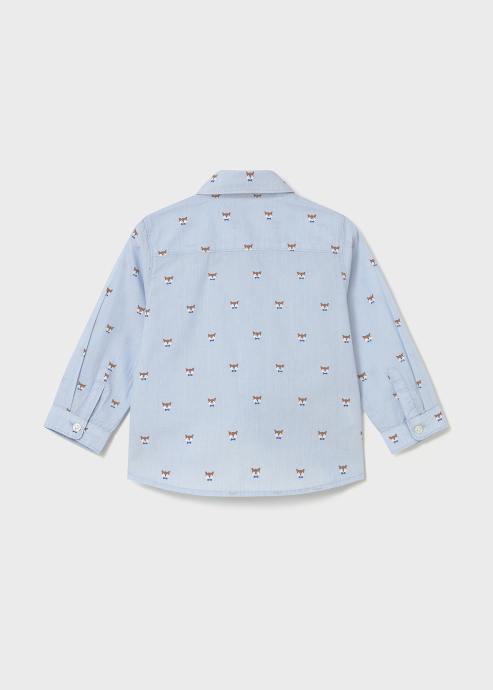 Риза с щампа за бебе