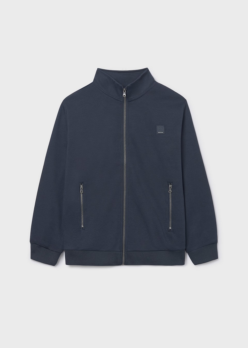 Sweat zippé en maille roma garçon