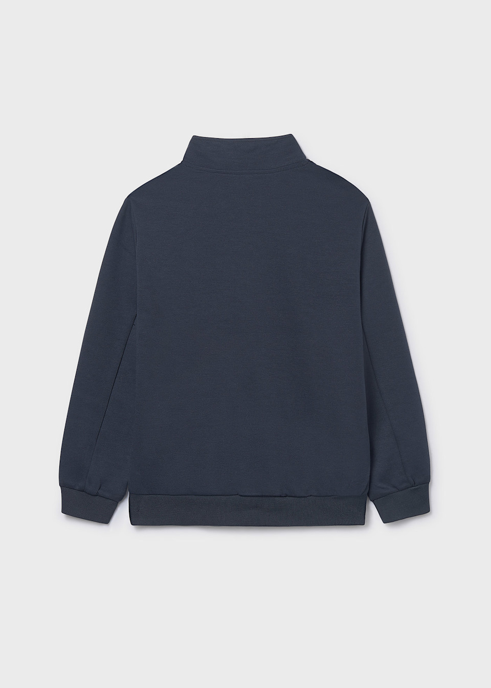 Boys knitted zip-up jumper
