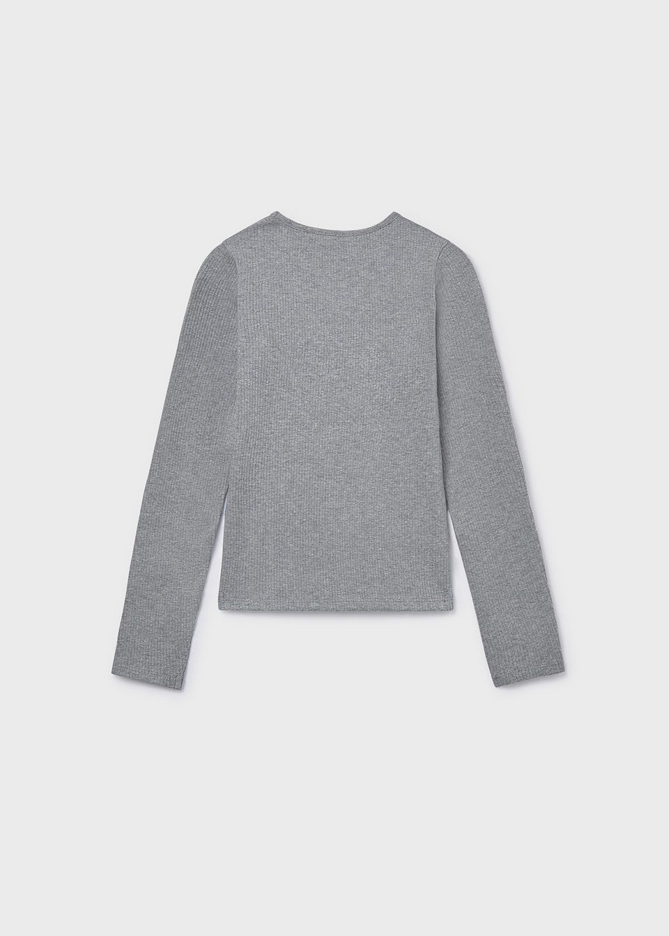 Girls rib knit T-shirt