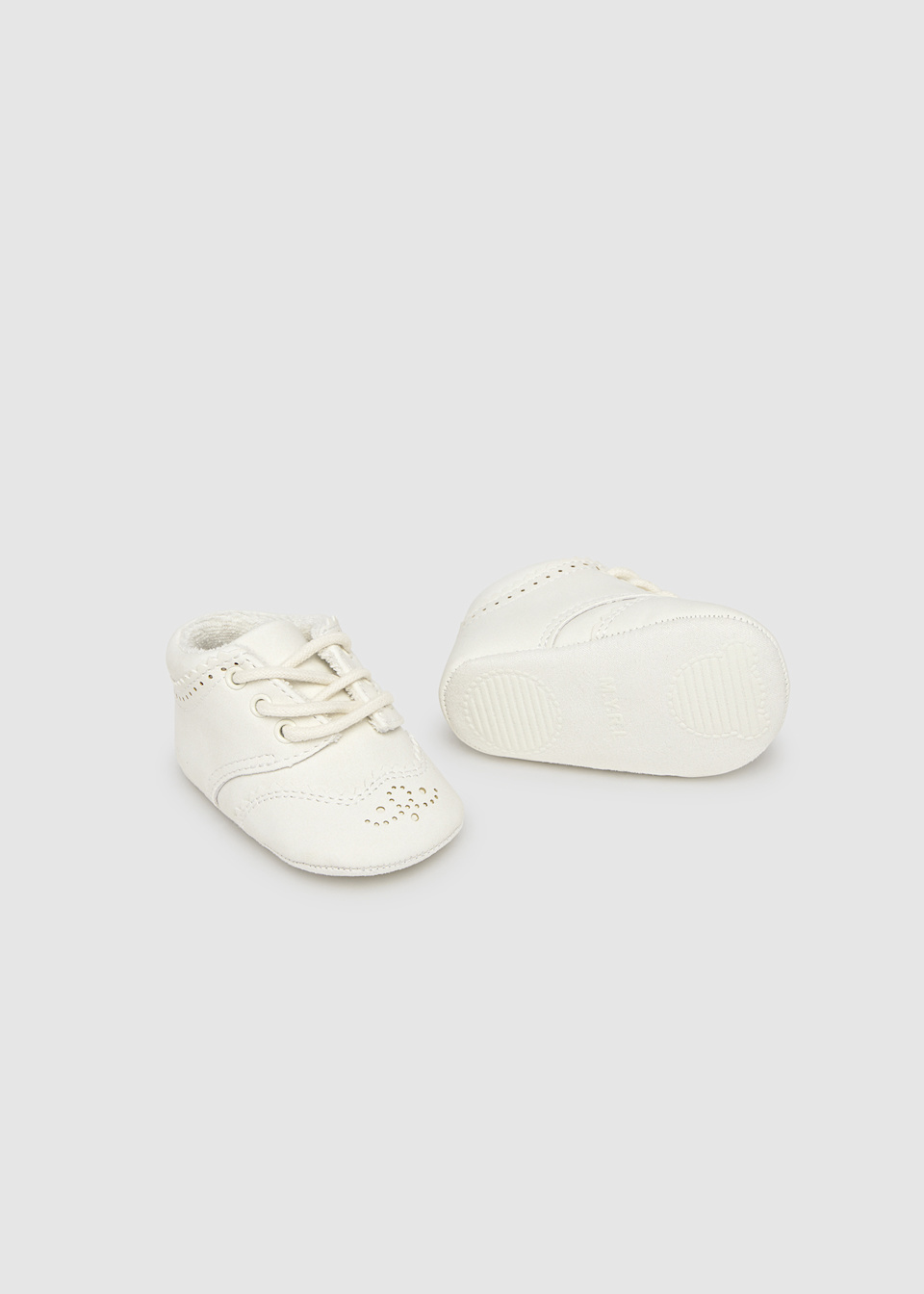 Newborn lace-up shoes