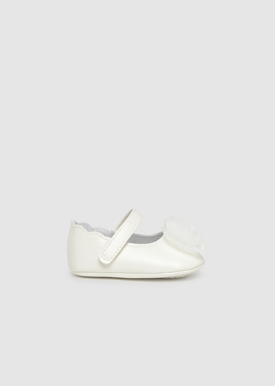 Newborn Girl Flower Mary Janes