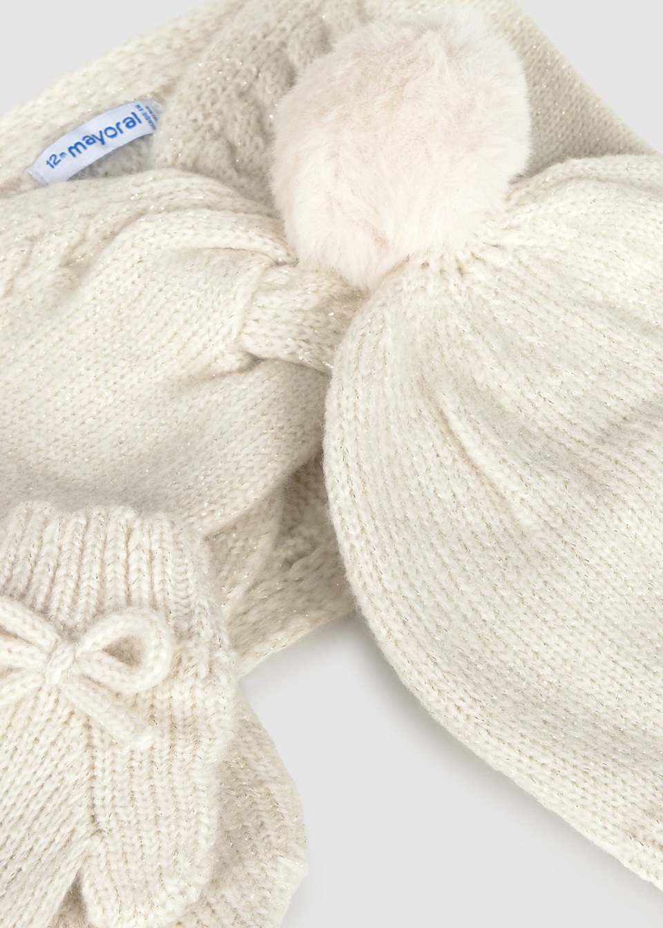 Ensemble 3 pièces écharpe bébé