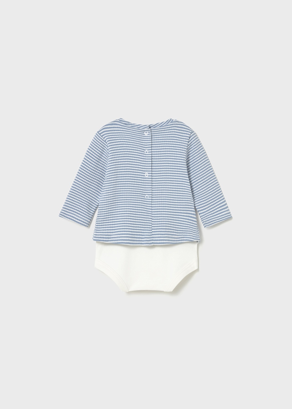 Newborn striped bodysuit