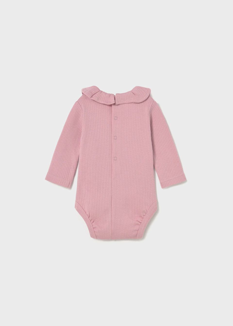 Newborn basic ruffle bodysuit