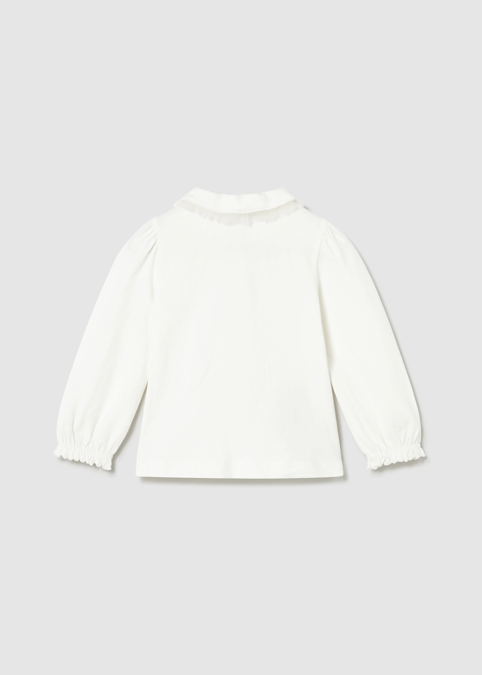 Baby long sleeved polo shirt