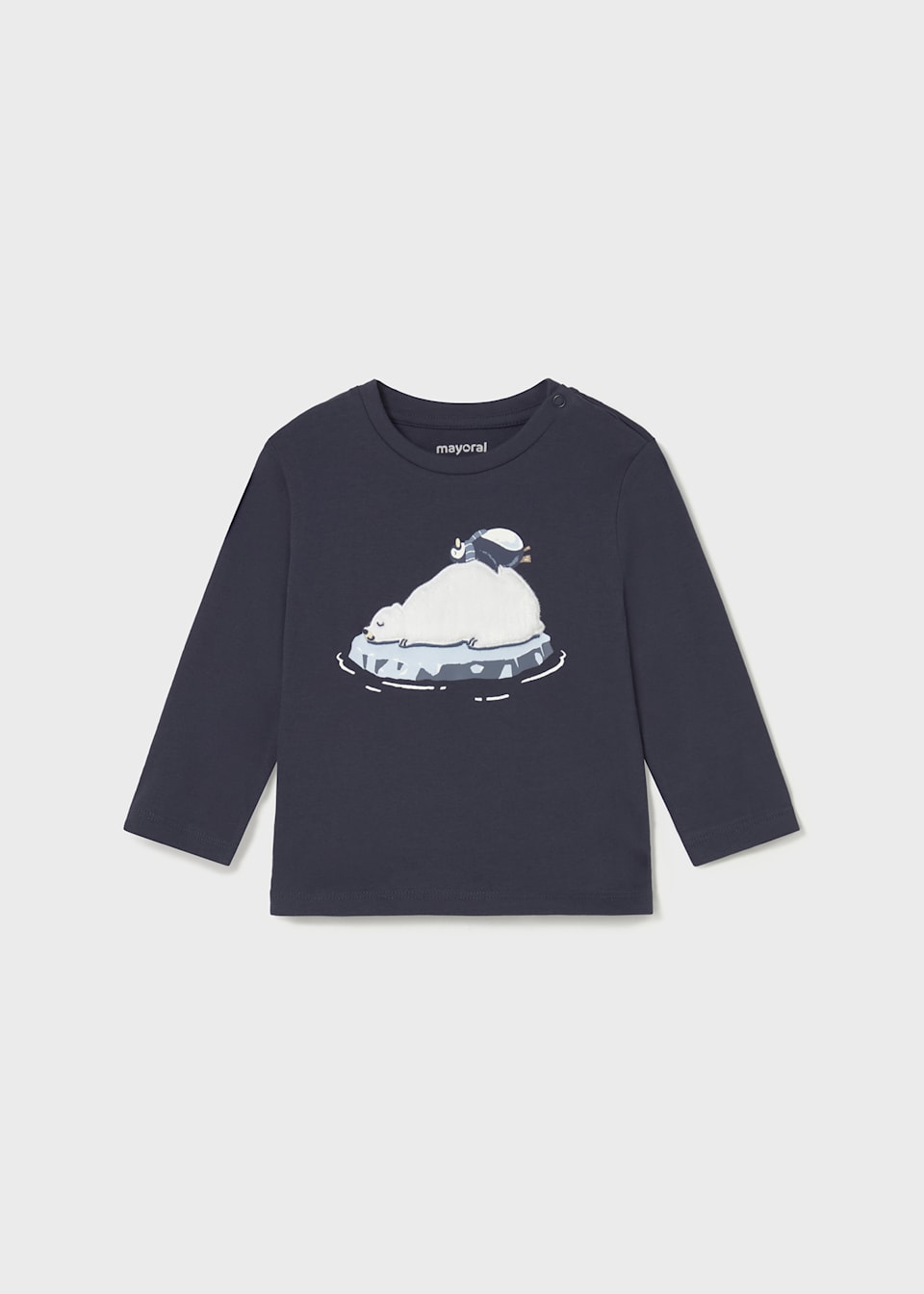 Baby appliqué shirt