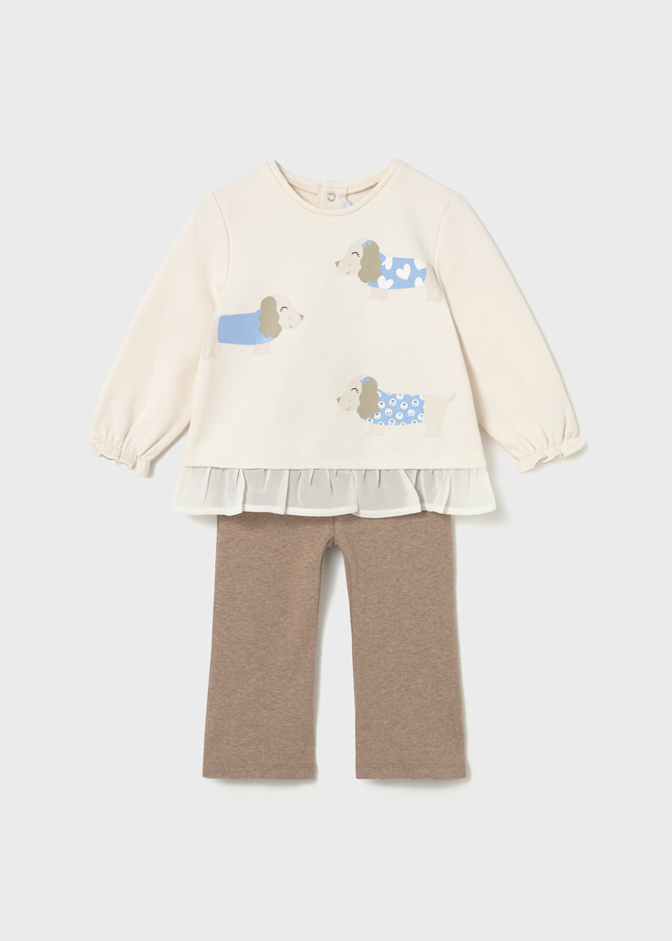 Baby ribbed legging set
