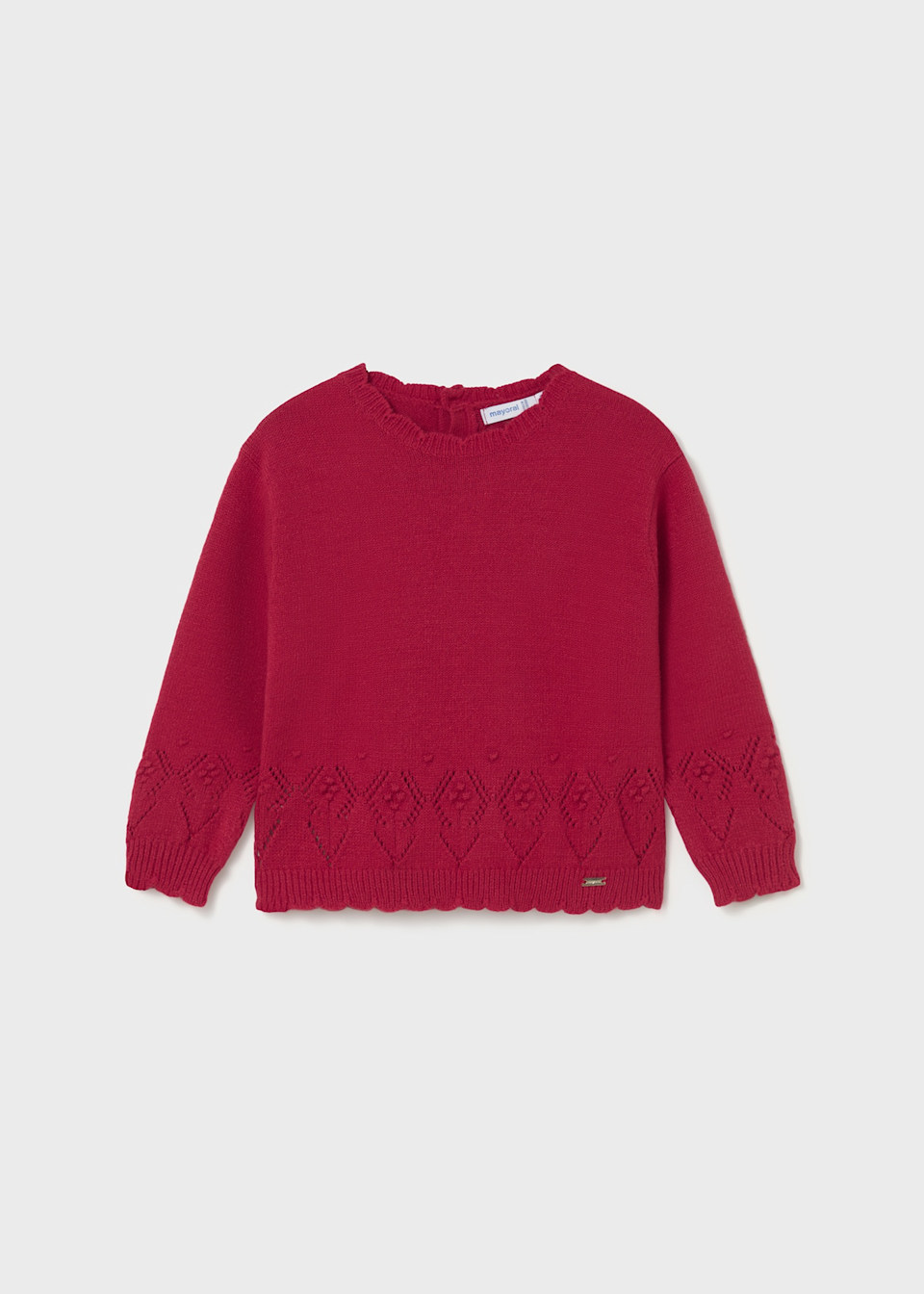 Pullover Lochmuster Baby