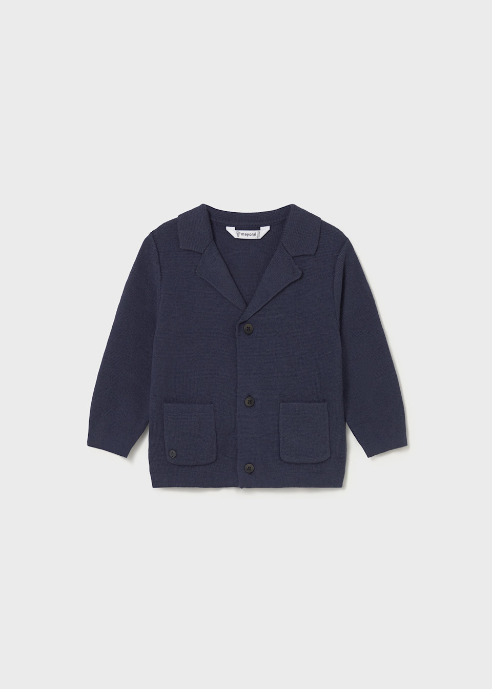 Baby knitted blazer