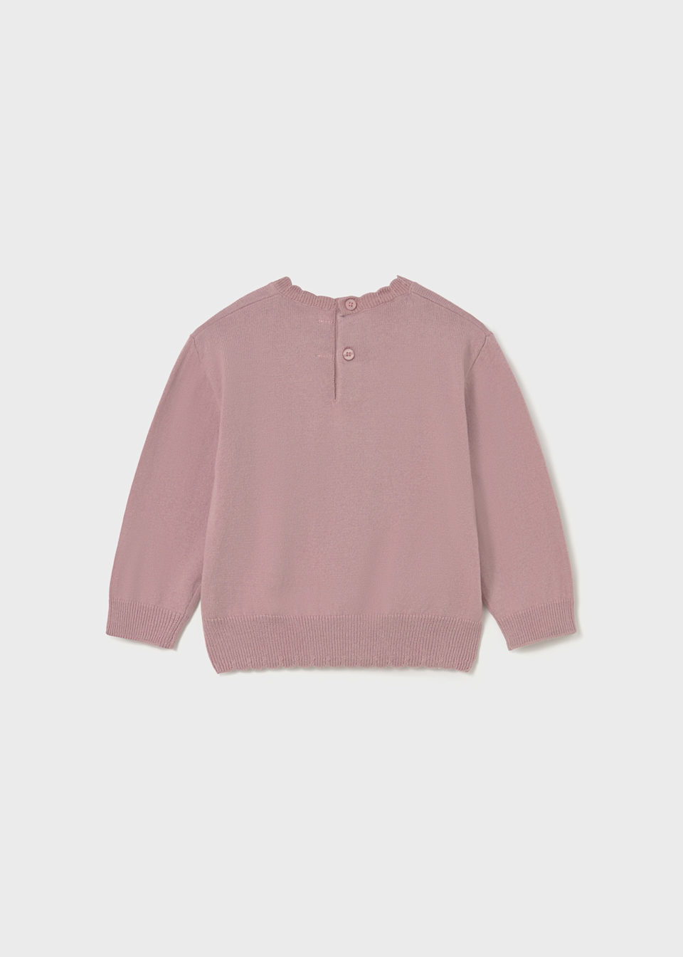 Baby animal motif jumper