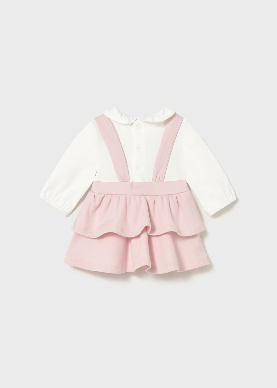 Newborn Girl Dungaree Dress