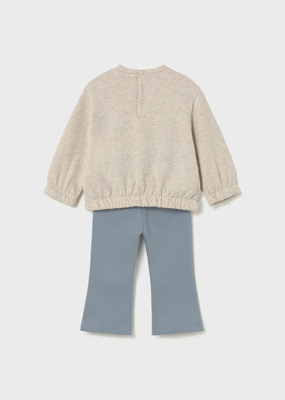 Baby legging and bell sleeve jumper set