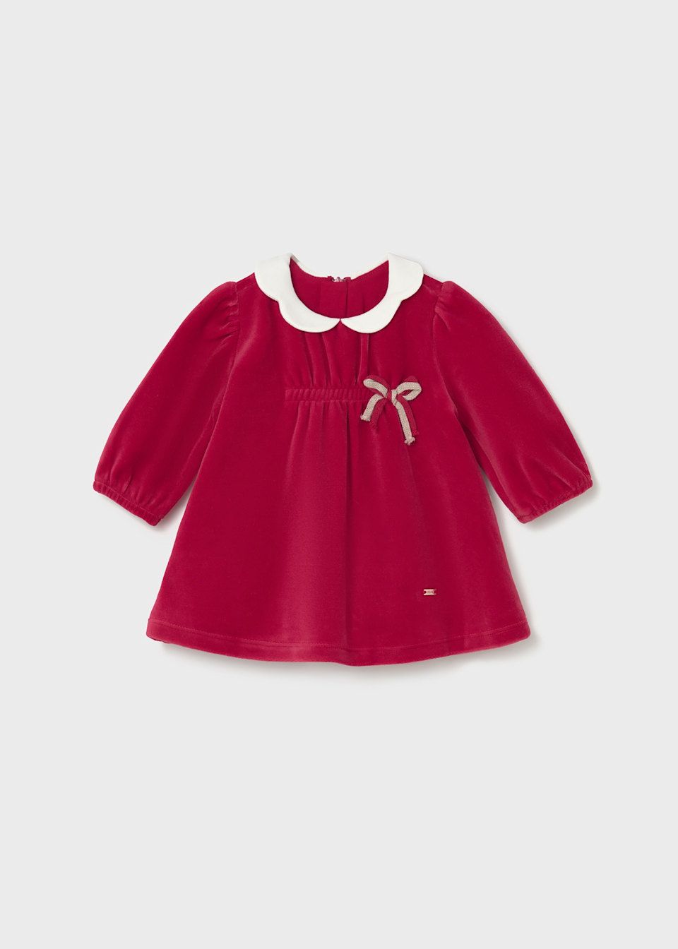 Newborn dress with collar