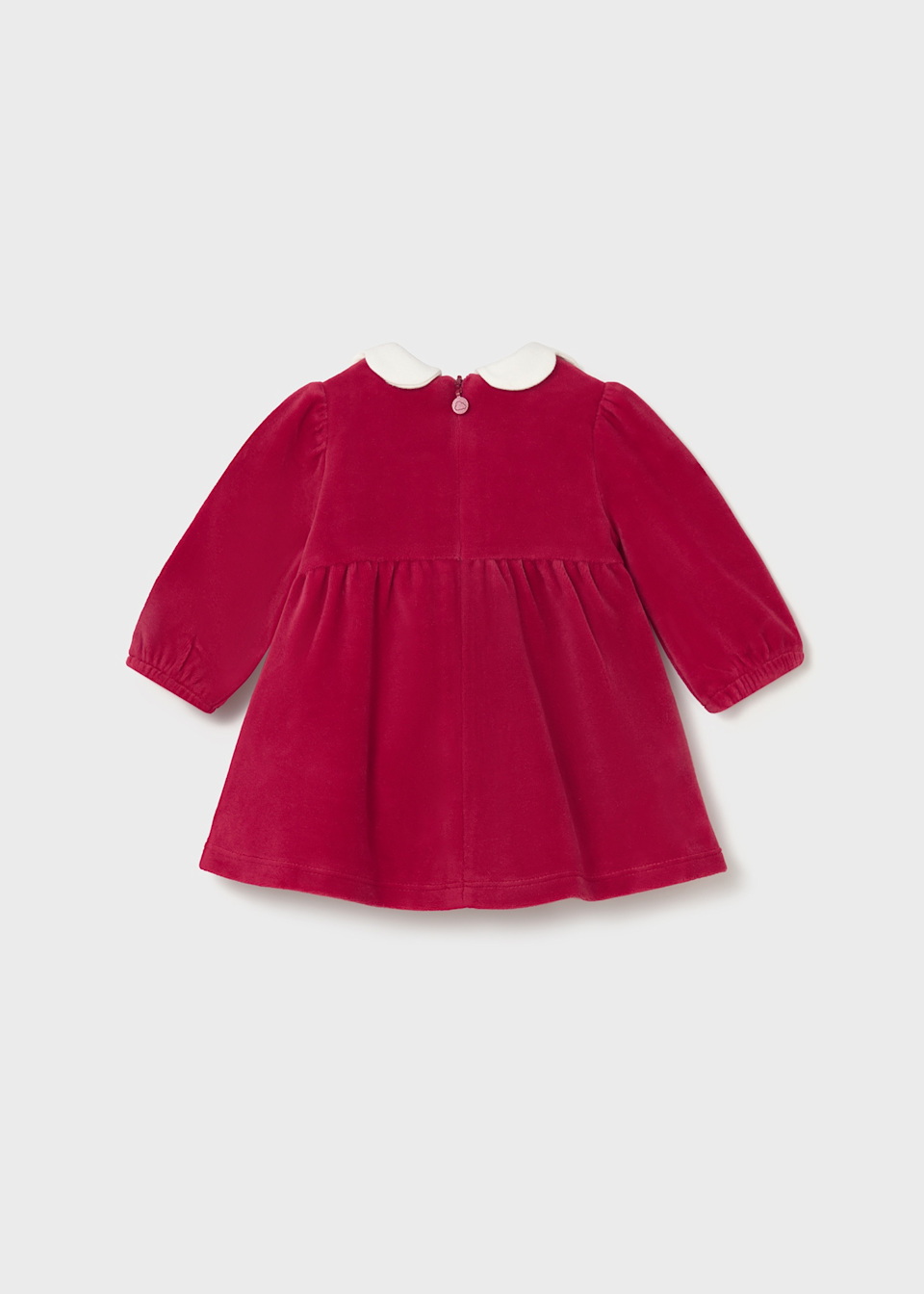 Newborn dress with collar