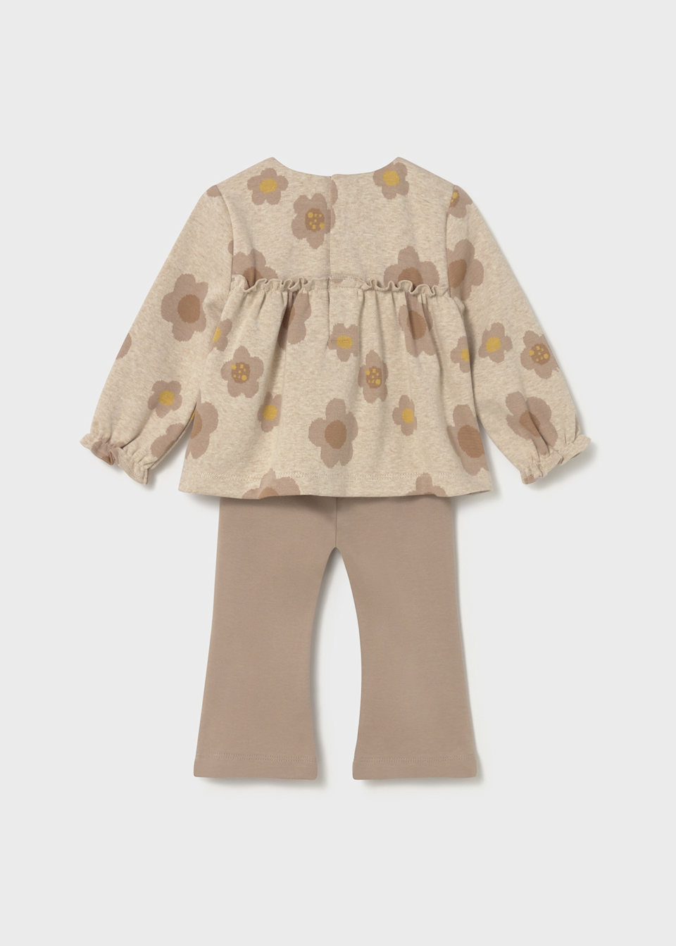 Baby set with flared leggings