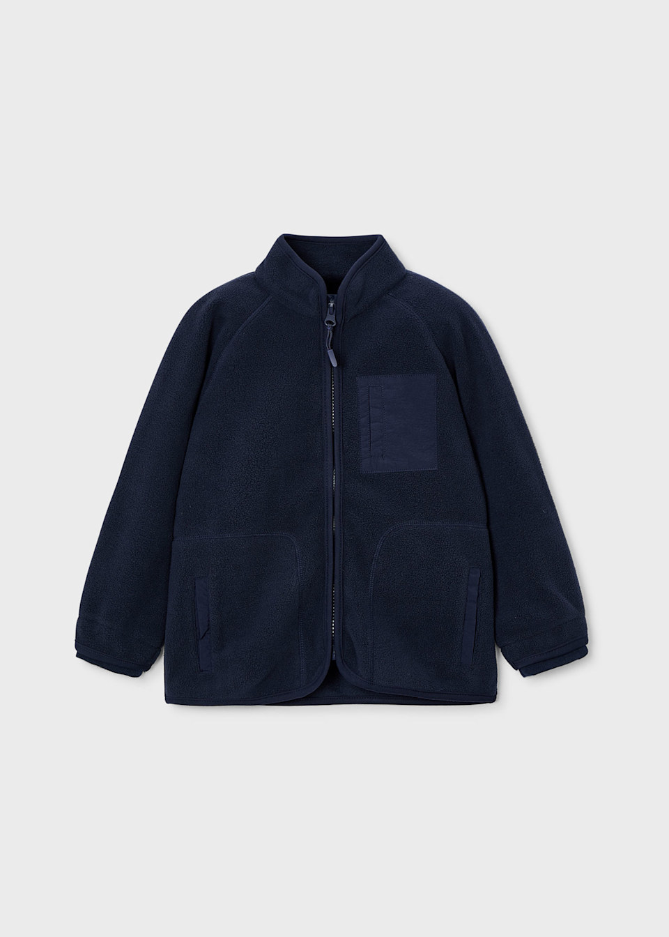 Boys zip-up polar jumper