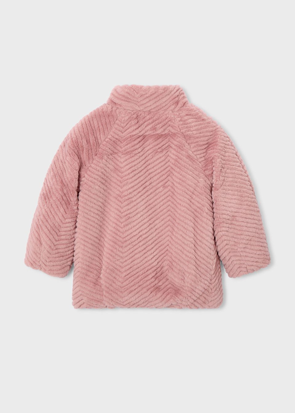 Manteau fourré fille