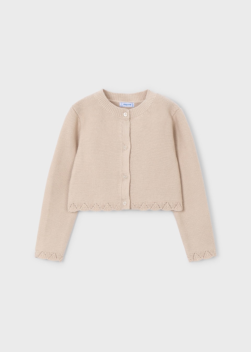 Girls knitted cardigan