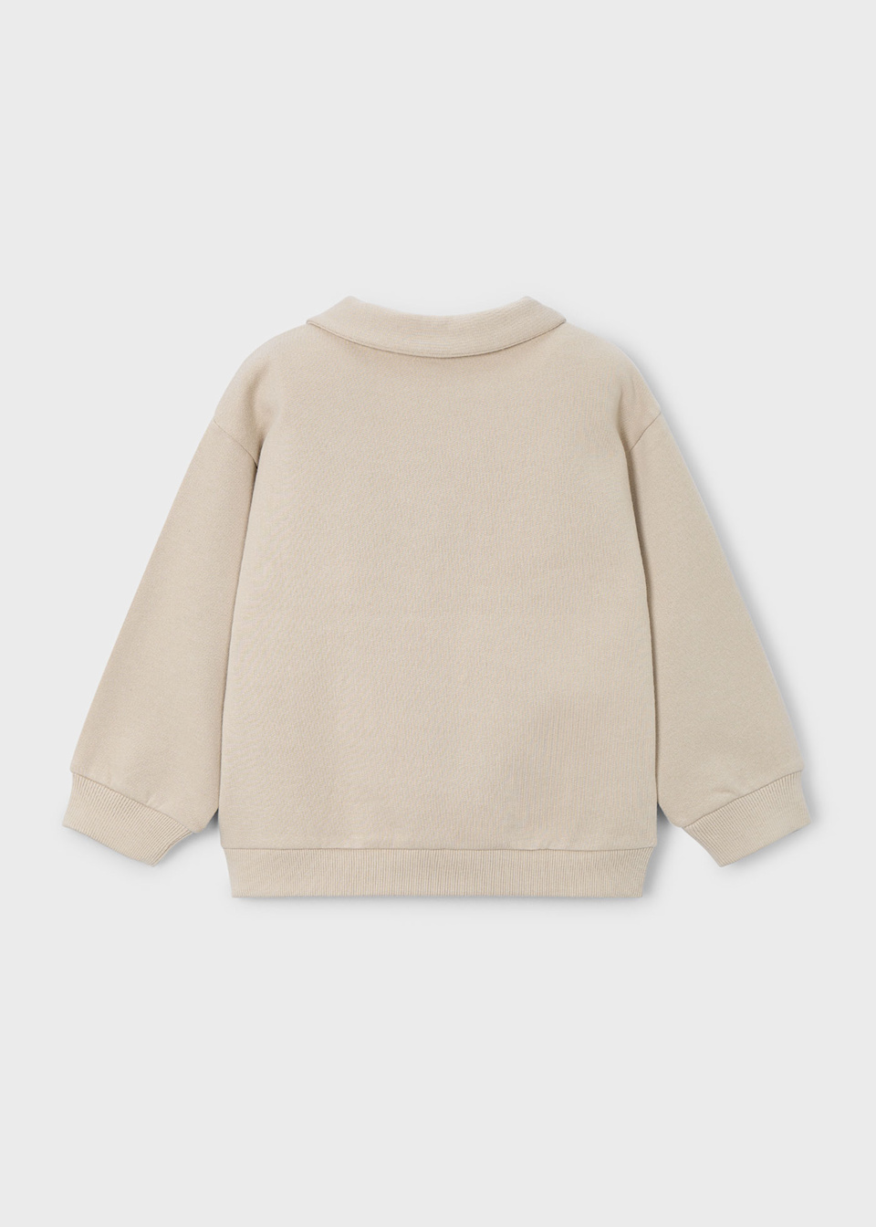 Sudadera con cuello niño