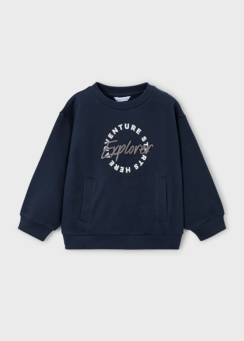 Unisex embroidered jumper