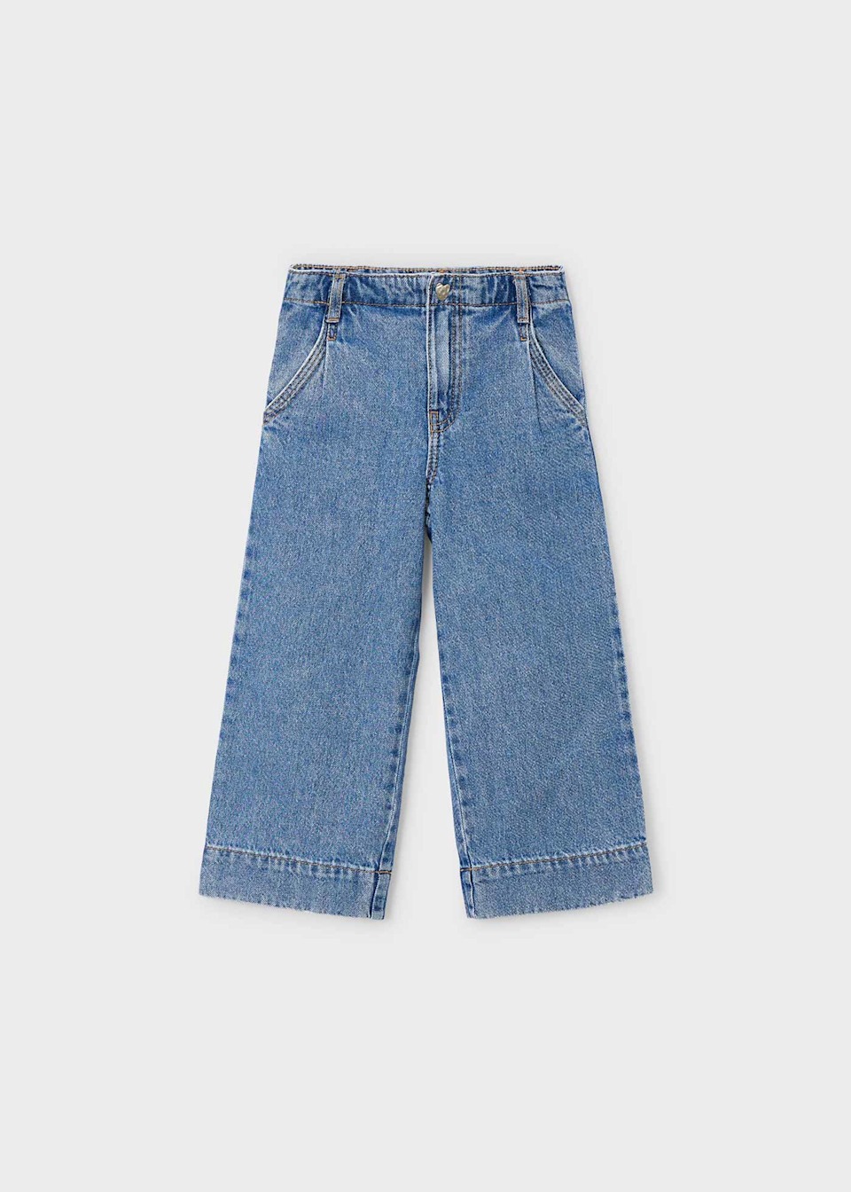Girls flared denim jeans