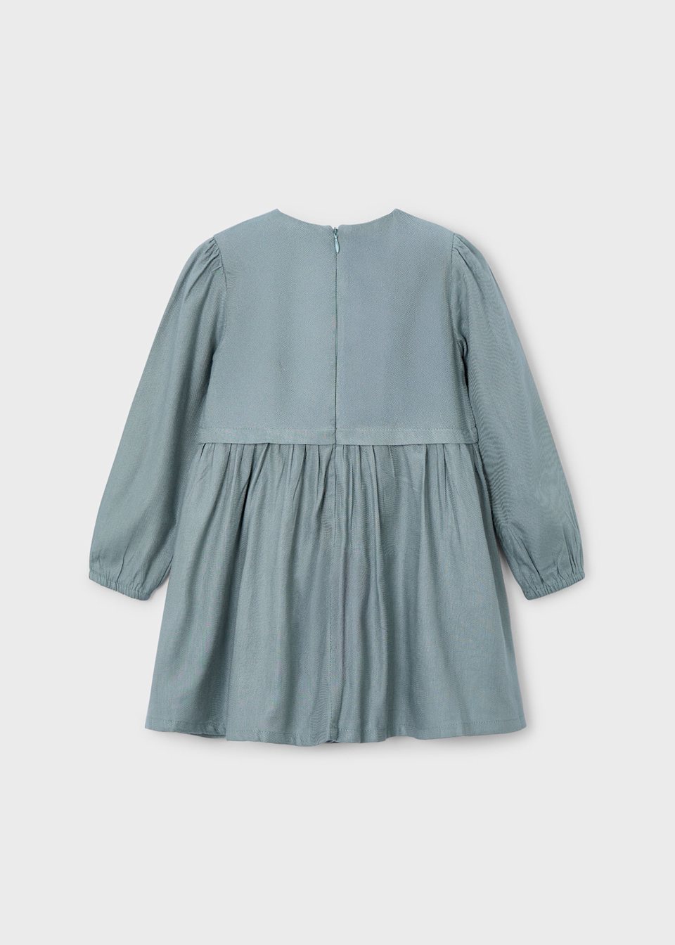 Girls dress with embroidered details