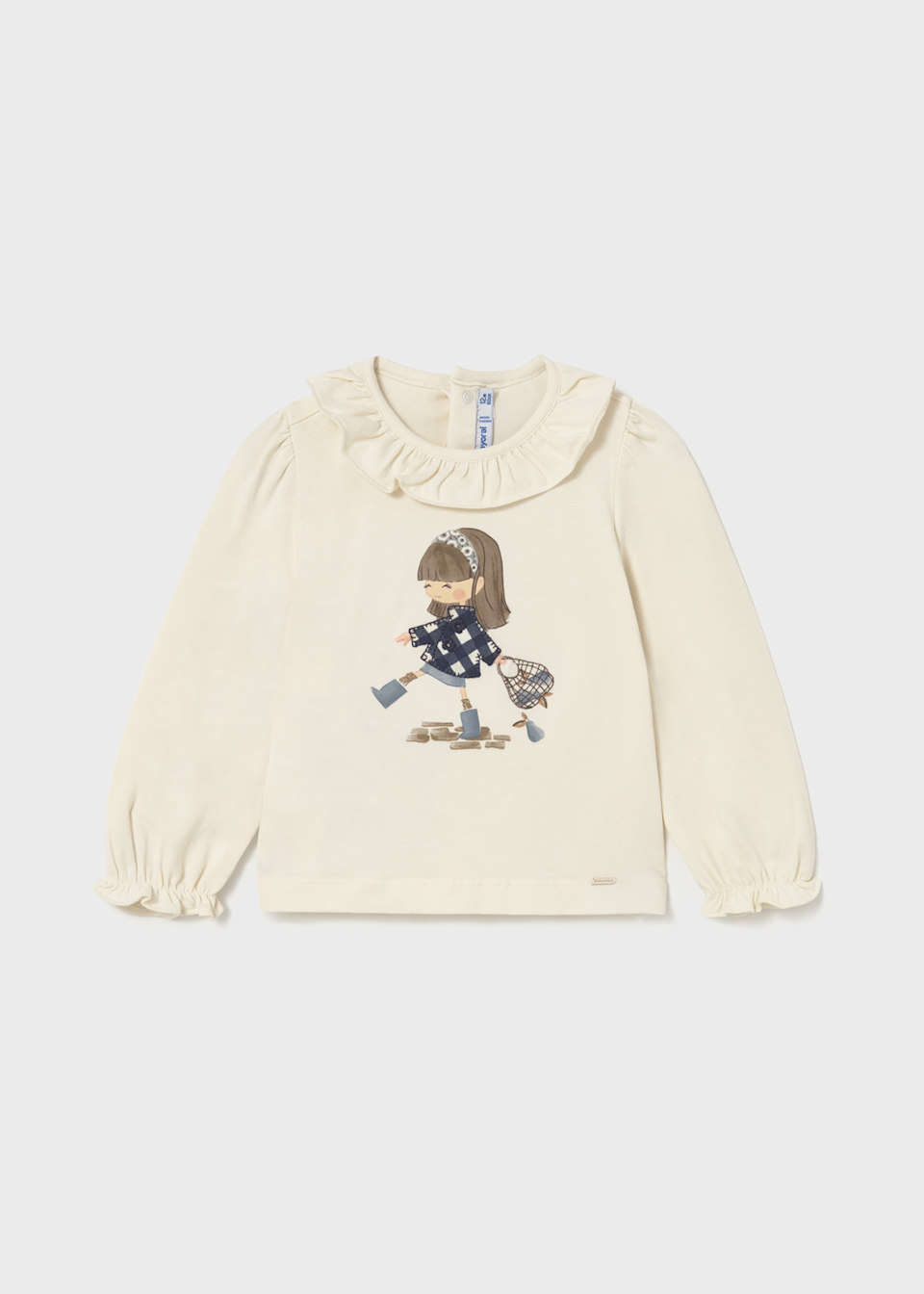 Babys doll motif shirt