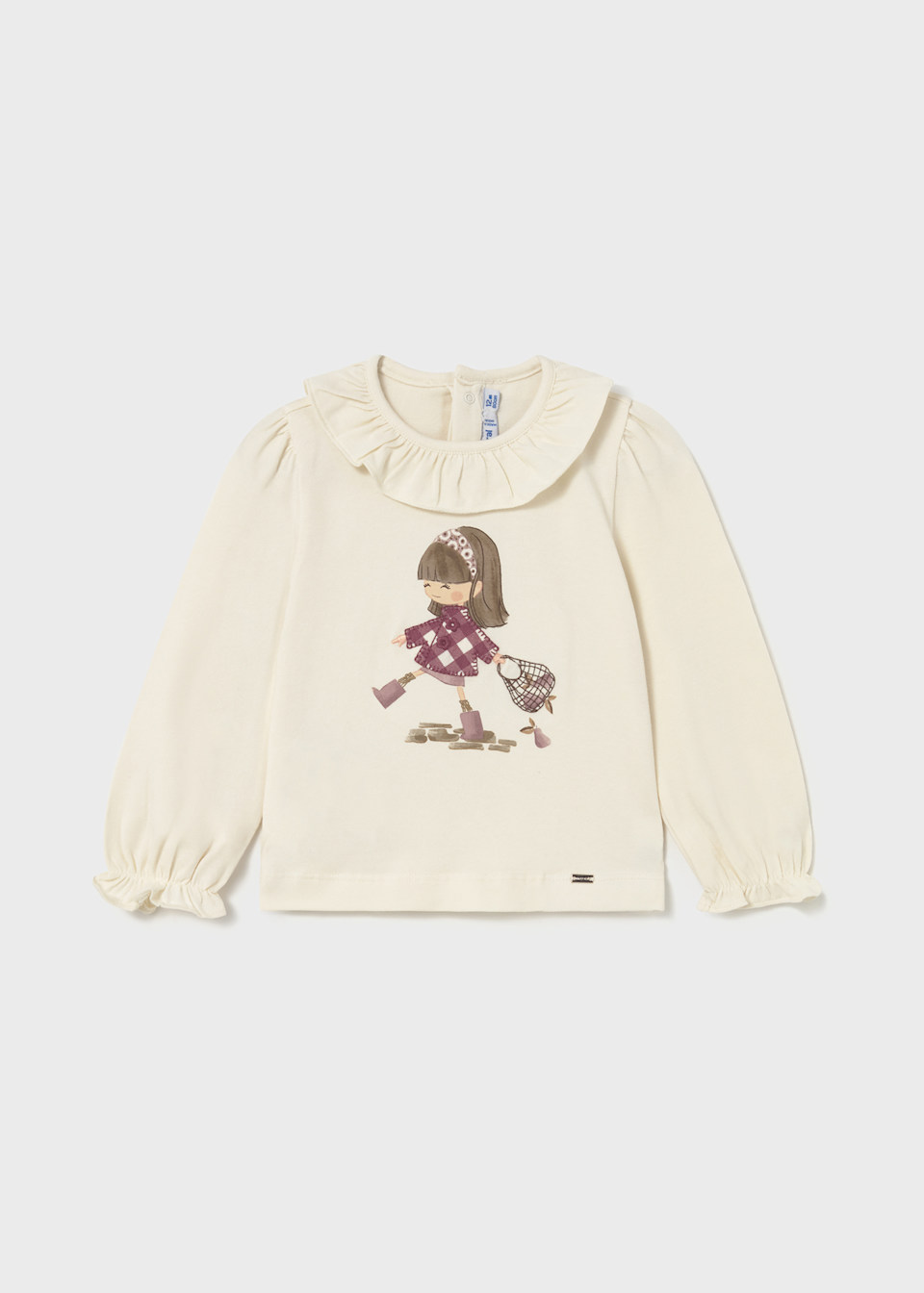 Babys doll motif shirt