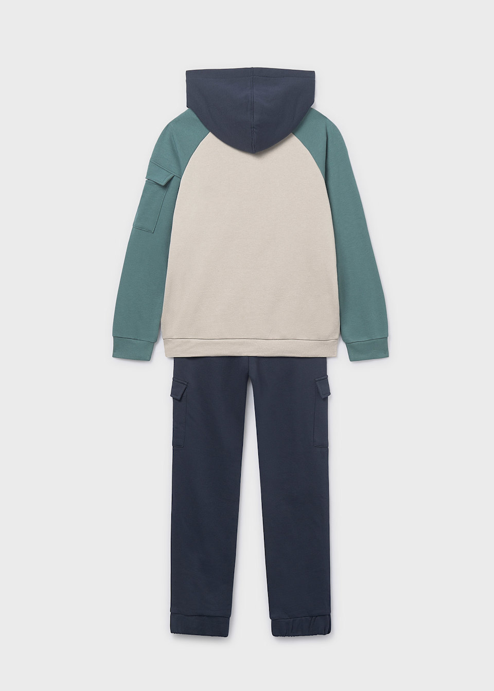 Unisex contrast tracksuit