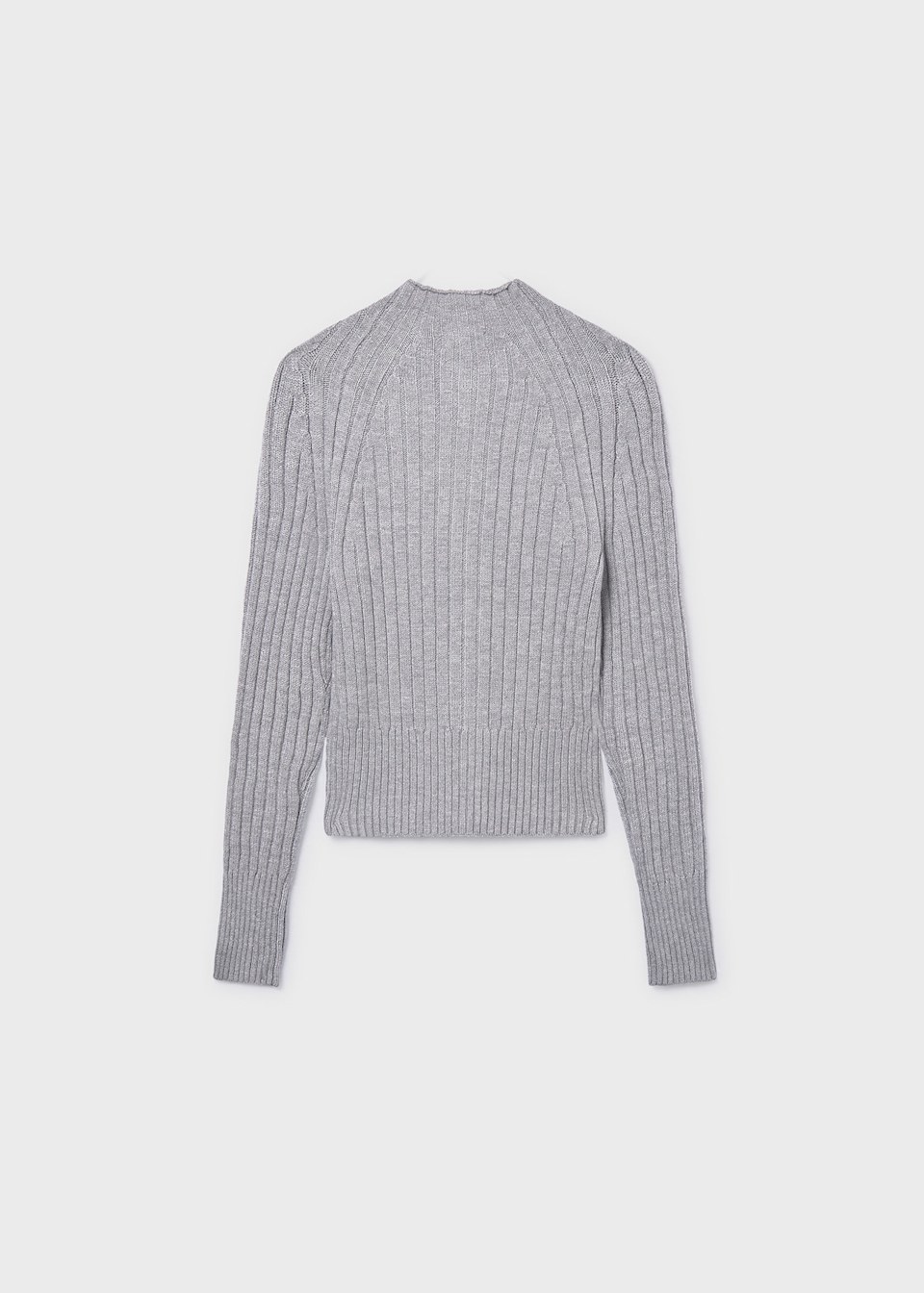 Sudadera cremallera tricot chica