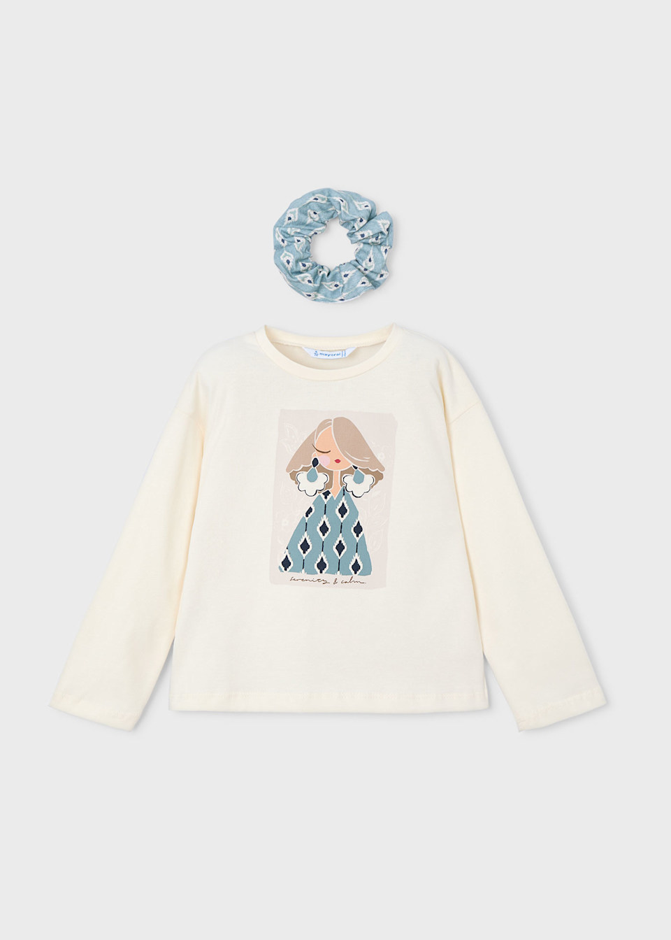 Shirt mit Haargummi Mädchen