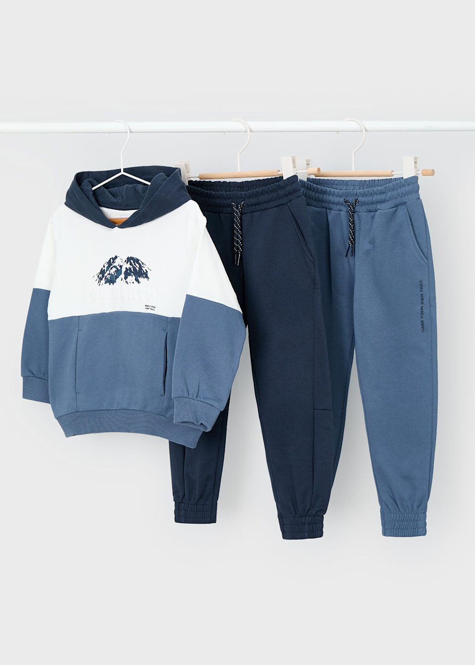 Boys 2 trouser tracksuit set