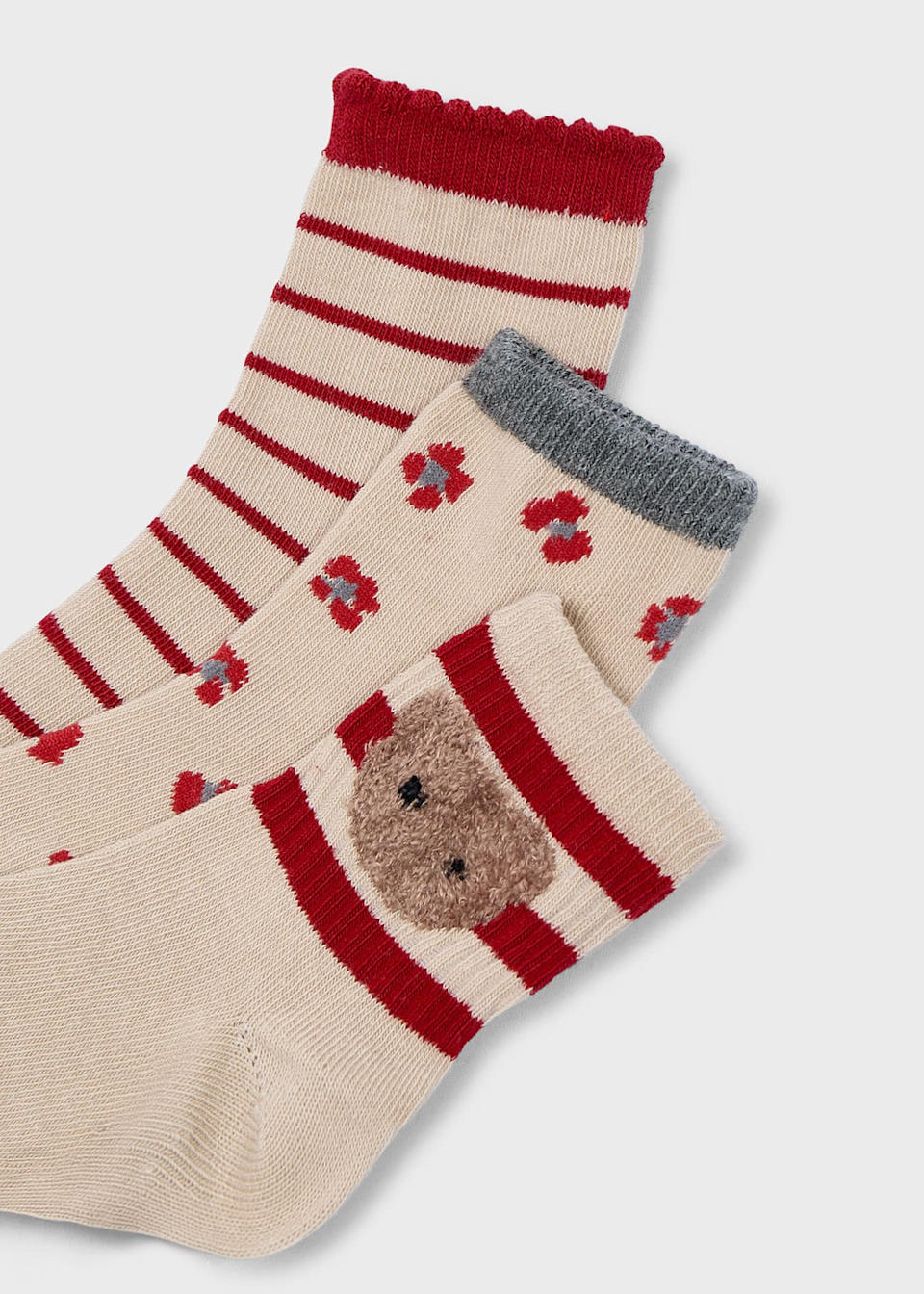 Lot de 3 chaussettes fille