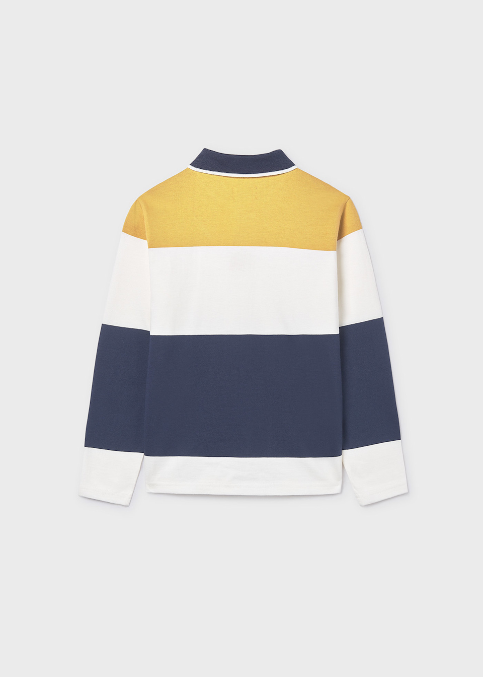 Polo maille rayé garçon