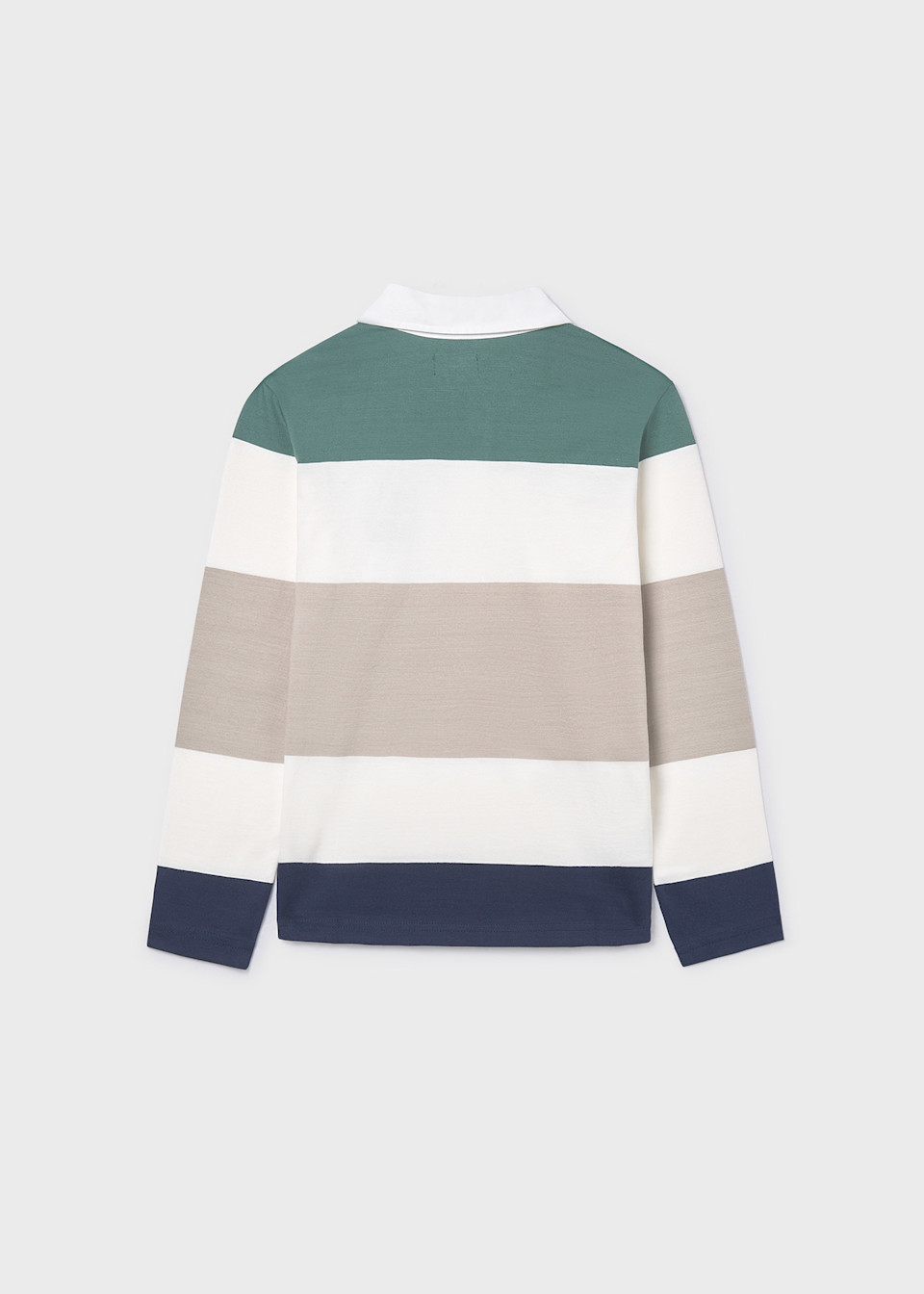 Poloshirt color blocked Teenager Jungen