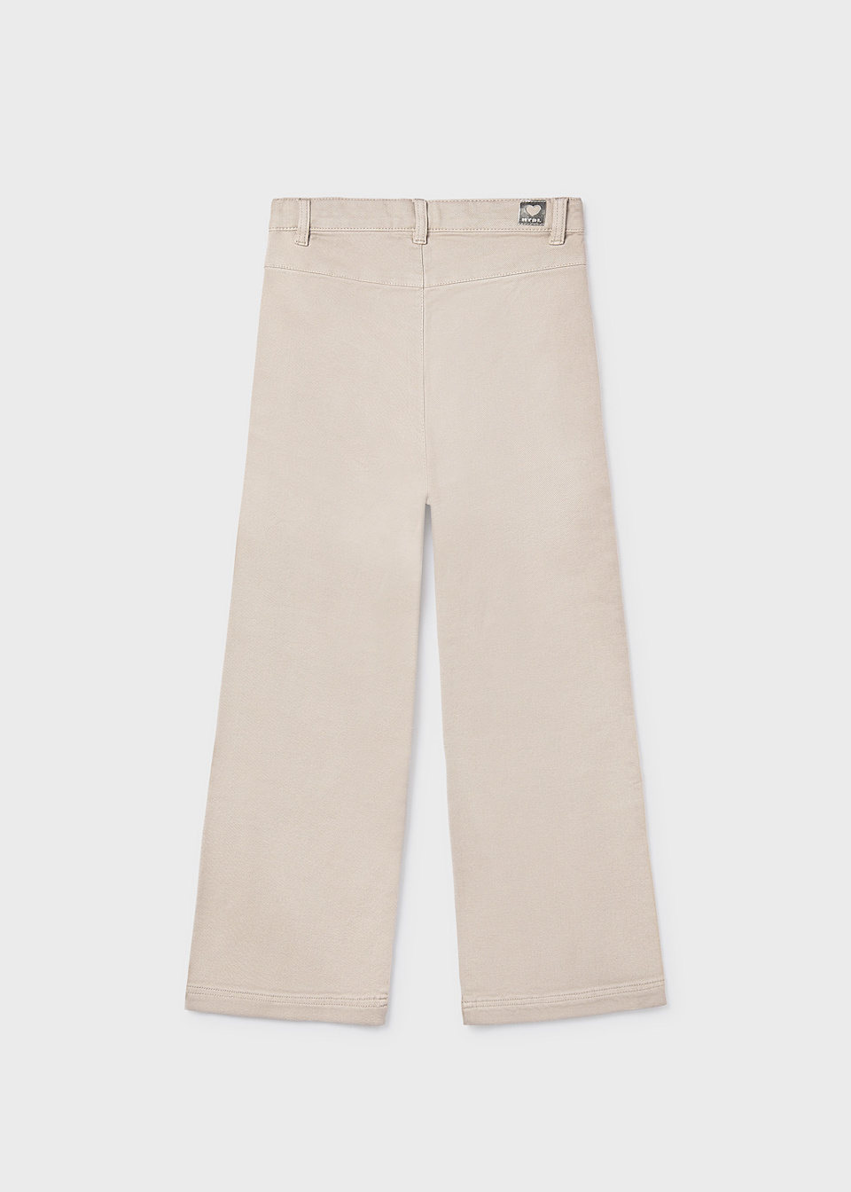 Pantalon évasé en sergé fille